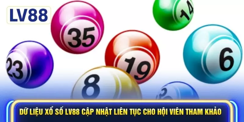 Dữ liệu xổ số LV88 cập nhật liên tục cho hội viên tham khảo