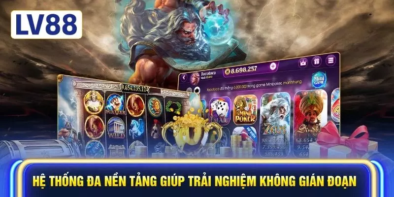 Hệ thống đa nền tảng giúp trải nghiệm không gián đoạn